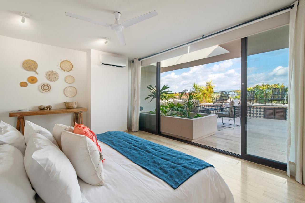 305 Luxury Penthouse With Private Pool Apartment Tulum Bagian luar foto