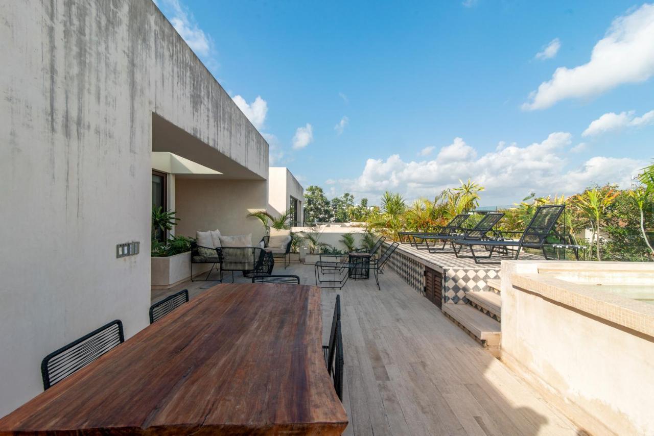 305 Luxury Penthouse With Private Pool Apartment Tulum Bagian luar foto